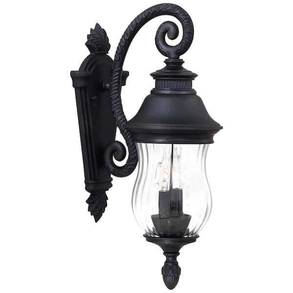 the great outdoors by Minka Lavery Newport 2-Light Heritage Outdoor Wall Lantern Sconce