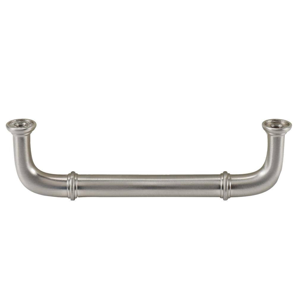 Stainless Steel Matte Cabinet Handle with Mounting Hardware