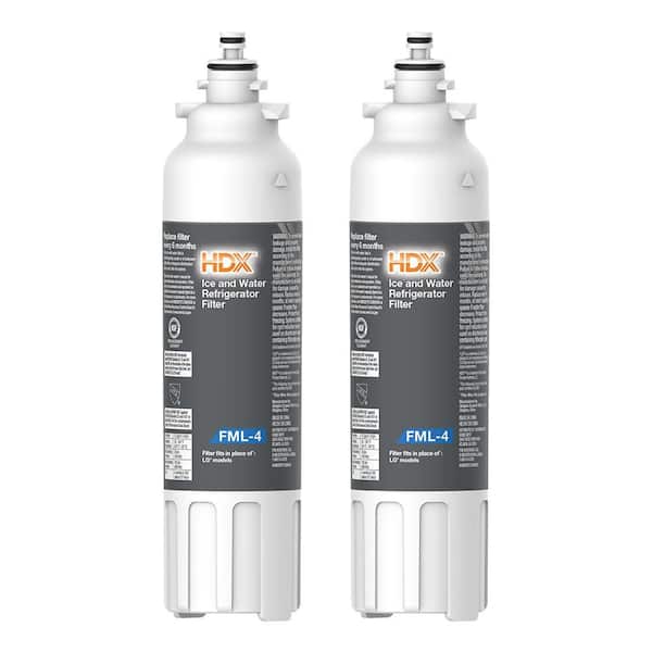 LG LT800P Premium Refrigerator Water Filter Replacement (2-Pack)