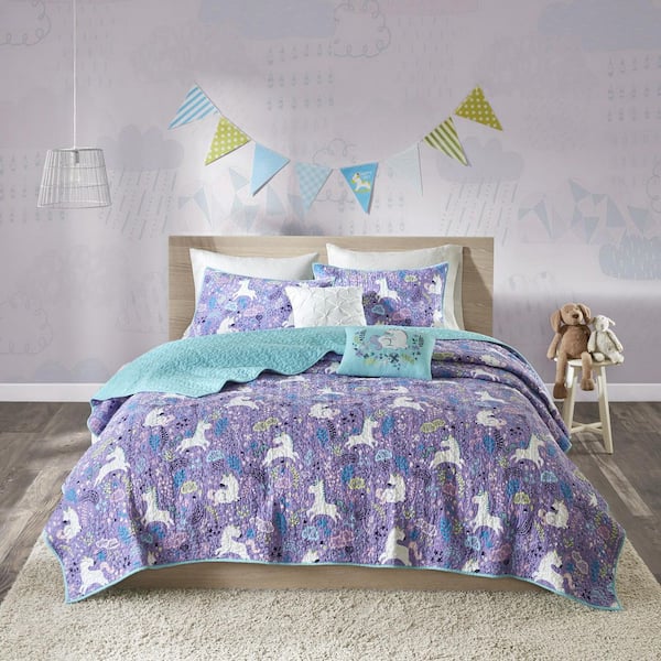 Unicorn reversible 2024 complete bedding set