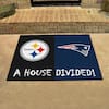 FANMATS NFL Unisex-Adult House Divided Mat