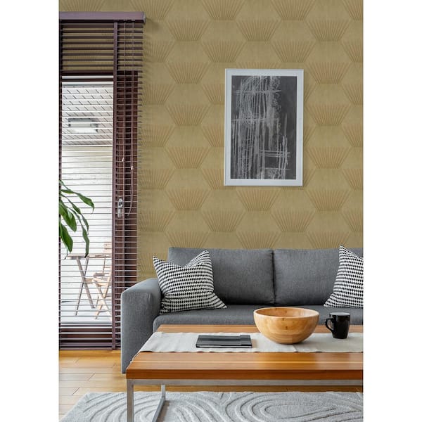 Lehnmann Gold Geo Wallpaper