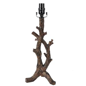 Mix and Match 17.5 in. Dark Bronze Branch Table Lamp Base