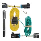 9 in. Long Vehicle-Side Custom 4-Pin Trailer Wiring Harness for Select Chevrolet Express GMC Savana