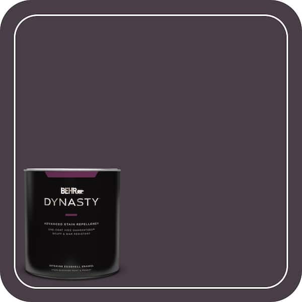 BEHR DYNASTY 1 qt. #PPU17-20 Eclectic Purple Eggshell Enamel Interior Stain-Blocking Paint & Primer