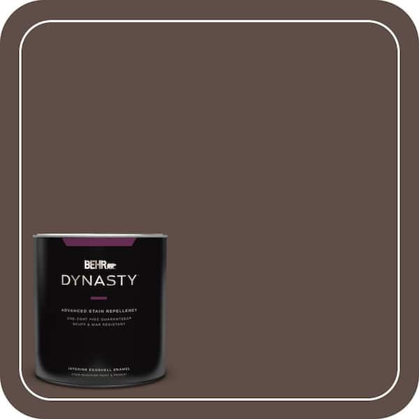 BEHR DYNASTY 1 qt. #MQ2-35 Cabin in the Woods One-Coat Hide Eggshell Enamel Interior Stain-Blocking Paint & Primer
