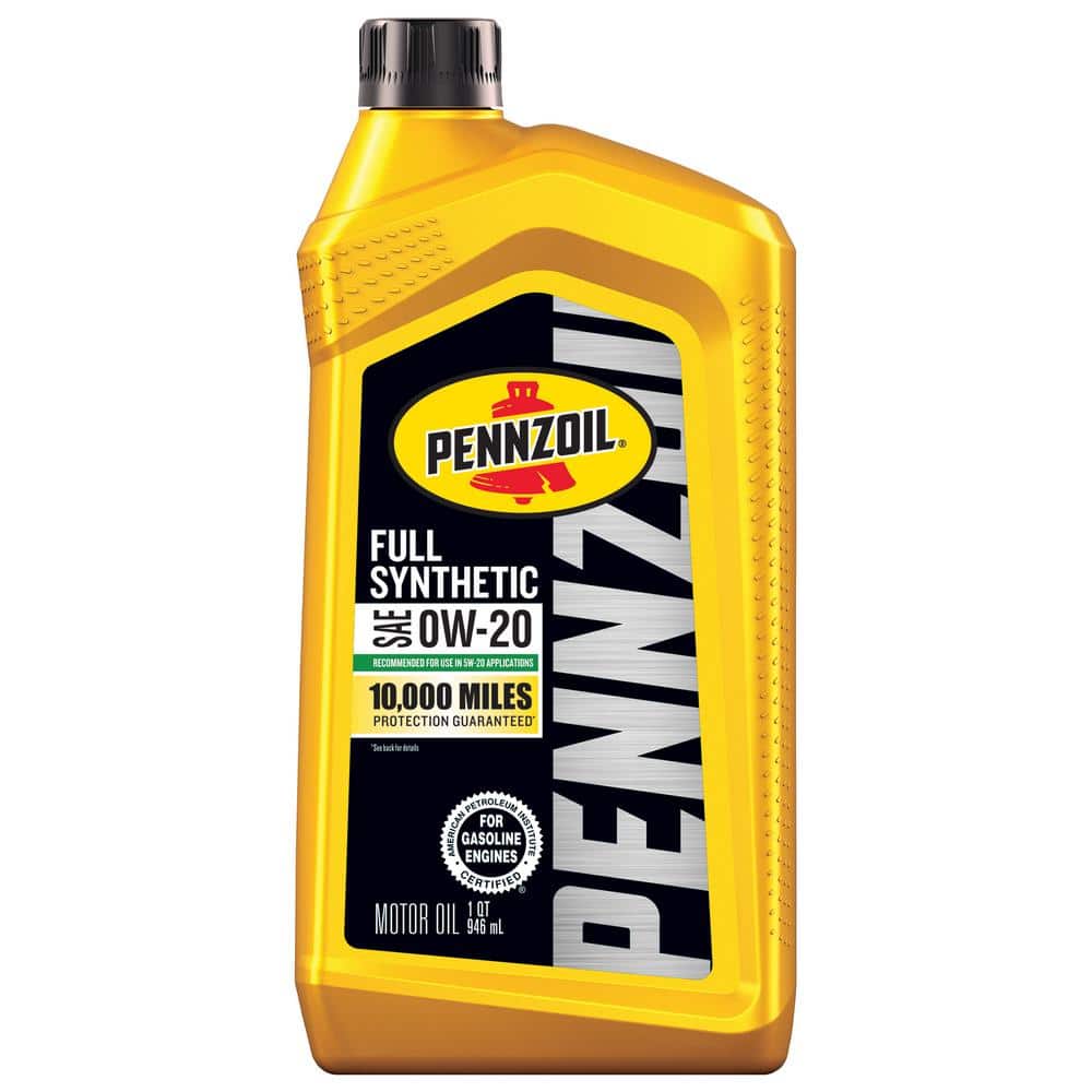 Pennzoil Full Synthetic SAE 0W-20 Motor Oil 1 qt. 550058594 - The
