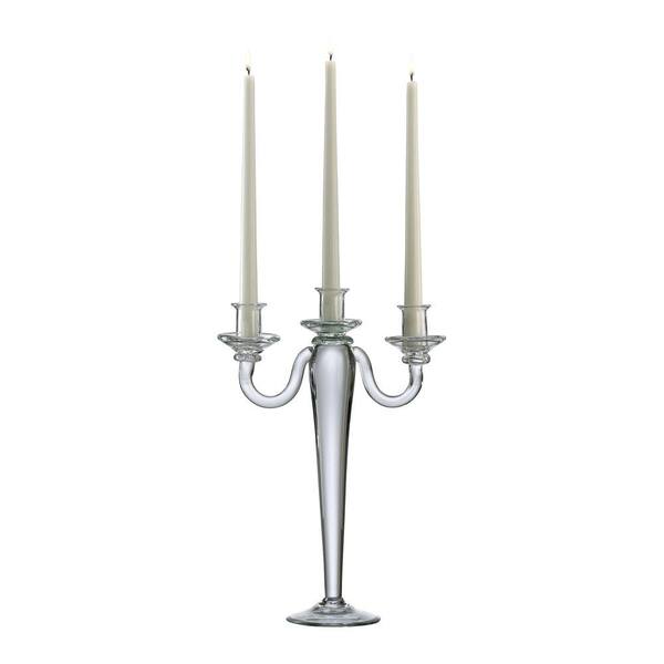 Filament Design Prospect 15 in. Clear Candle Holder