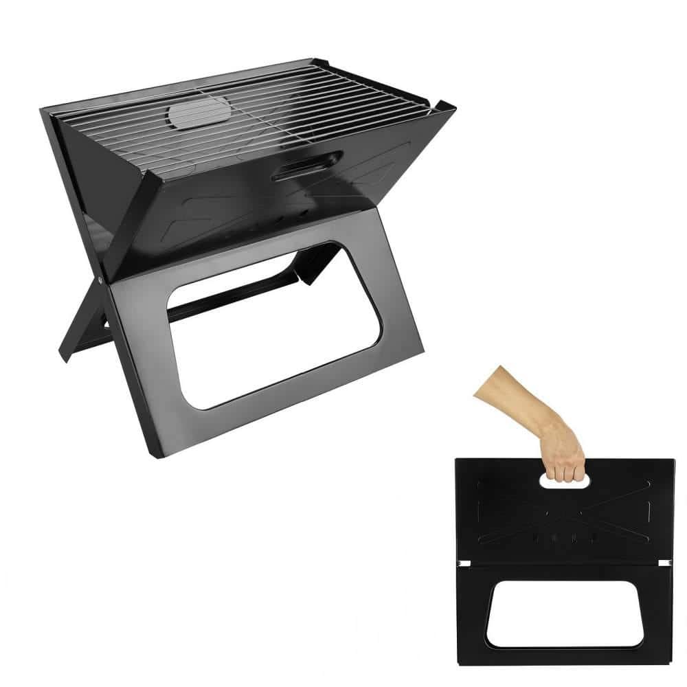 Large X-Frame Foldable Portable Charcoal Grill,No Assembly Required,Outdoor BBQ for Home, Camping, Patio & Tailgating price history on PriceWatchPro