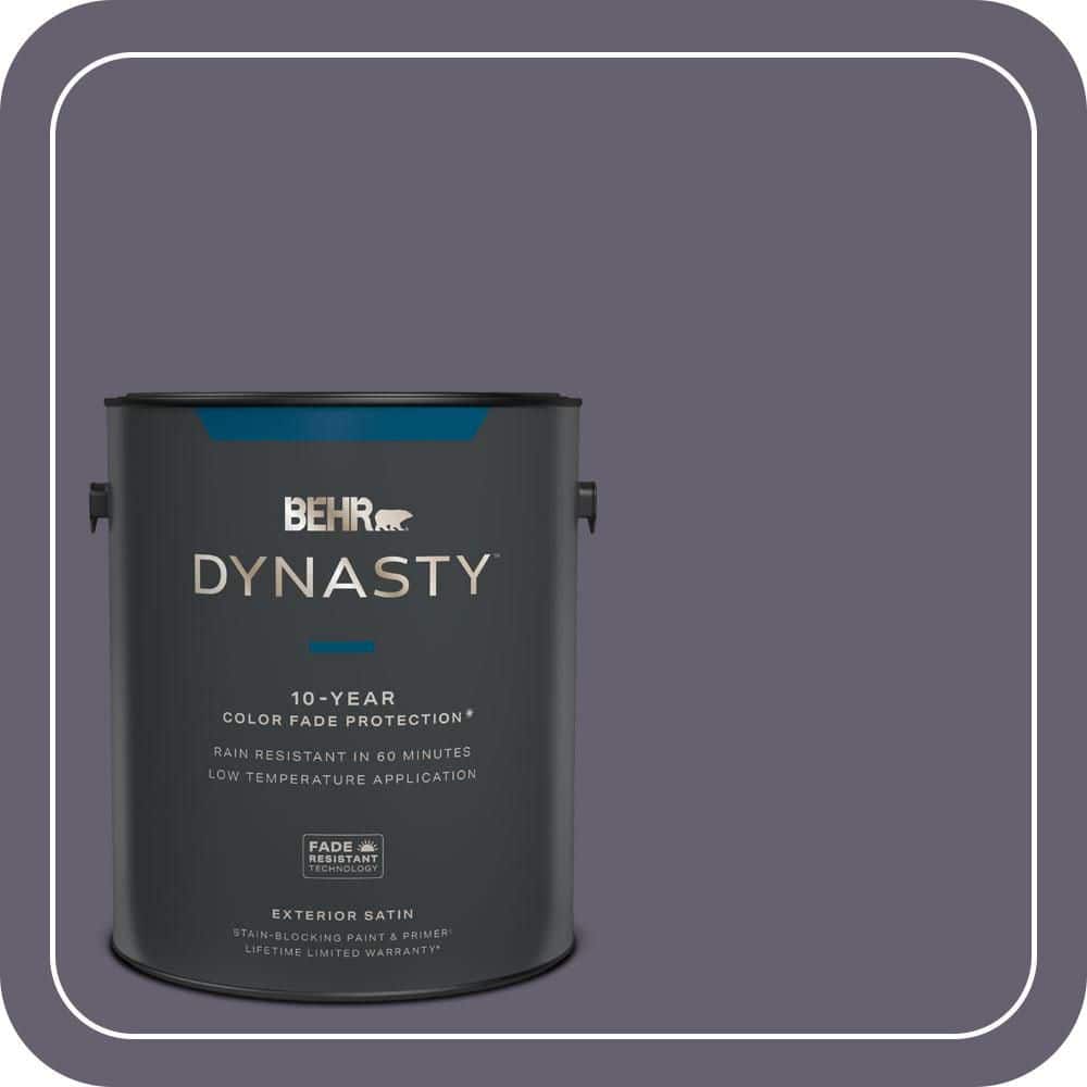 1 gal. #N560-6 Fashionista Satin Enamel Exterior Stain-Blocking Paint & Primer price history on PriceWatchPro