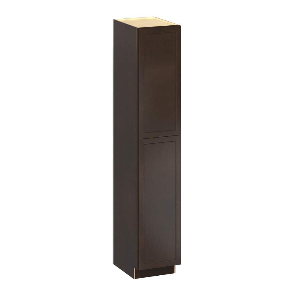 Emerson Cocoa Pantry with Right door Ready to Assemble with 4-Adjustable Shelf (18 in. W x 96 in. H x 24-in. D) price history on PriceWatchPro