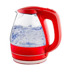 Ovente KP72R 7-Cup Red BPA Free Electric Kettle With Auto Shut-Off and Boil-Dry  Protection – Monsecta Depot