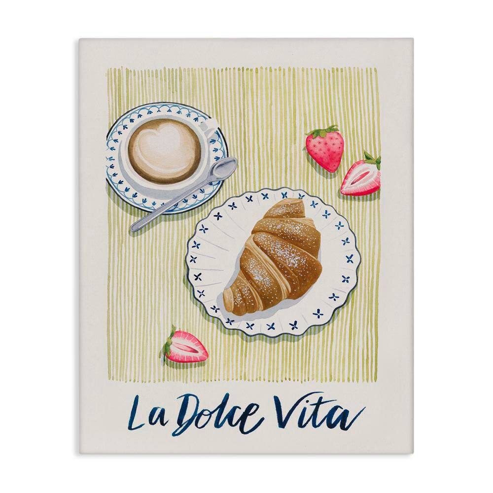 La Dolce Vita Brunch by Grace Popp Unframed Food Graphic Art Print 30 in. x 24 in. price history on PriceWatchPro