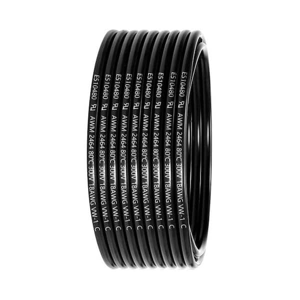 18-Gauge 2 Conductor Stranded Wire 25 ft. UL2464 18 / 2 AWG Tinned Copper PVC Low Voltage Landscape Lighting Wire