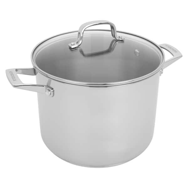 8.5 qt. Stainless Steel Stock pot Pasta Pot with Lid and Strainers