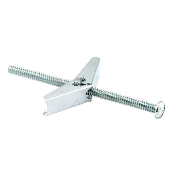 Prime-Line Toggle Bolts, 1/8 in. x 3 in., Steel, Zinc Plated, (Pack of 50)