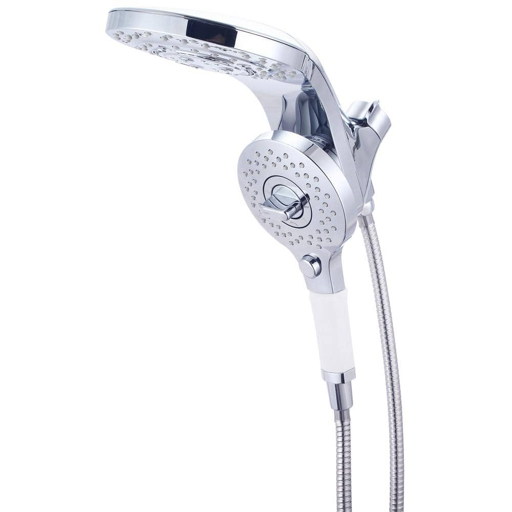 P-4560 9-Spray Dual Settings Wall Mount Fixed and Handheld Shower Head 2.5 GPM in Polished Chrome price history on PriceWatchPro