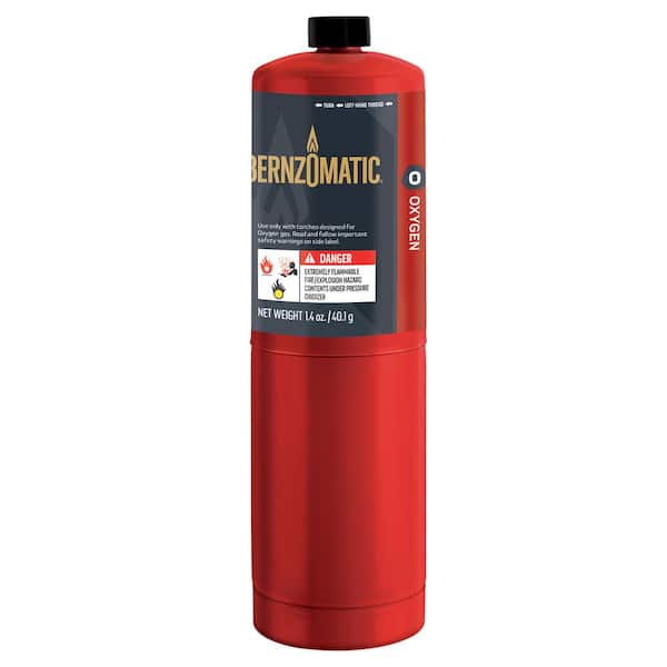 Bernzomatic 1.4 oz. Oxygen Gas Cylinder