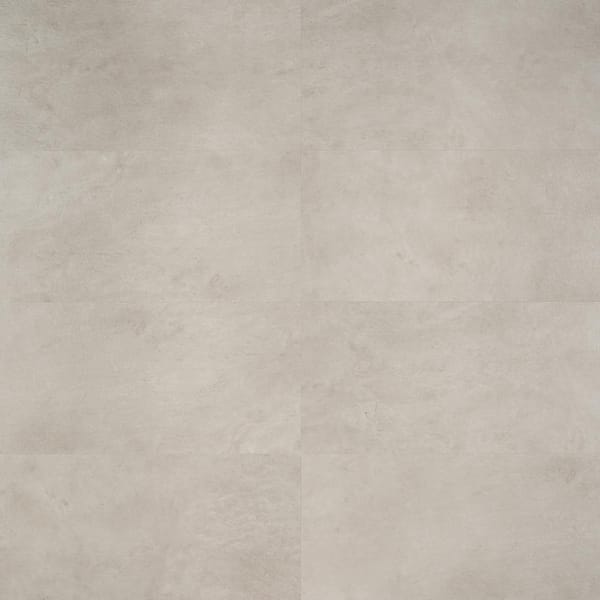 Cippia Slate Beige 28 MIL x 12 in. W x 24 in. L Click Lock Waterproof Luxury Vinyl Plank Flooring (23.45 sq. ft./Case)