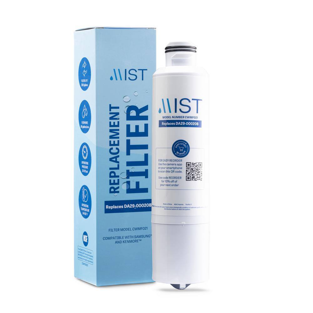 Mist DA29-00020B Compatible with Samsung DA29-00020B, DA29-00020A,  HAF-CIN/EXP, 46-9101 Refrigerator Water Filter DA29-00020B CWMF021 - The  Home Depot