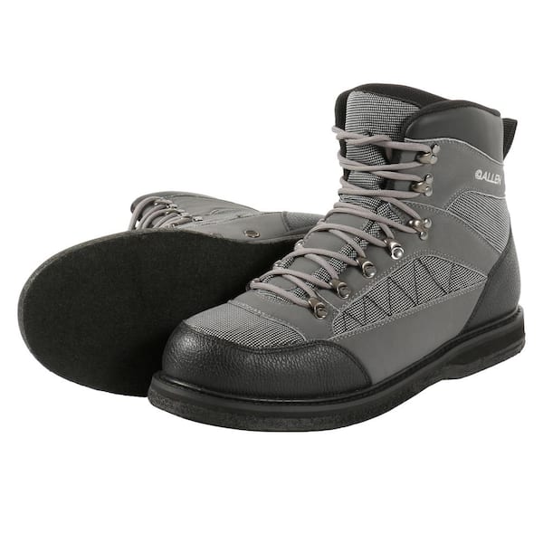 Granite River Men's Felt Sole Wading Boots, Size 9, Gray