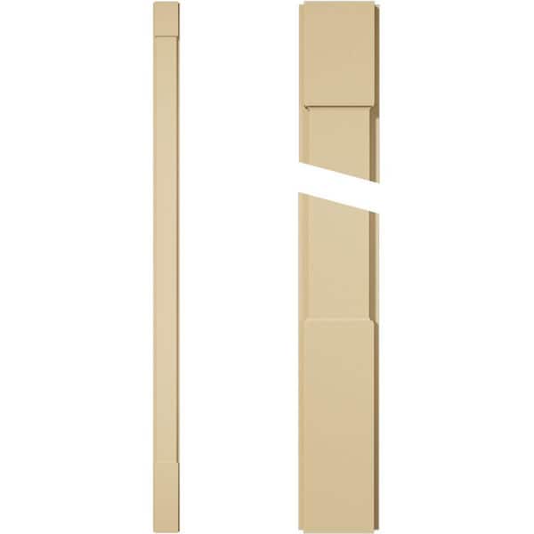 2 in. D x 6 in. W x 120 in. L Primed Polyurethane Pilaster 1-Pack