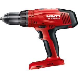 22-Volt Lithium-Ion 1/2 in. Cordless High Torque Drill Driver SF 10W ATC Tool Body