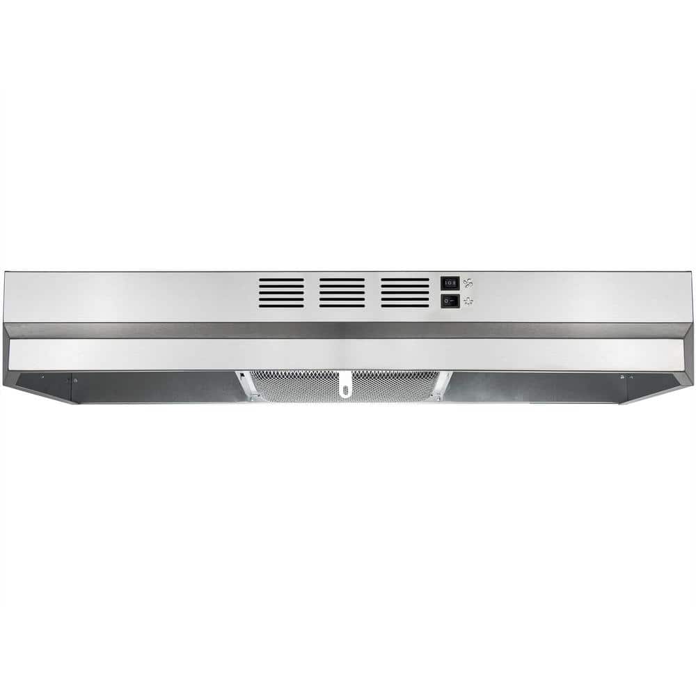 24-Inch Stainless Steel Convertible Under Cabinet Range Hood