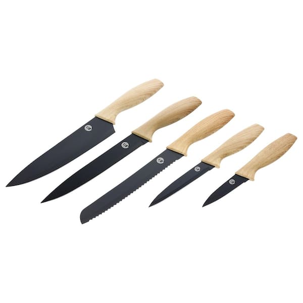MasterChef 5-Piece Knife Set with Ergonomic Handles