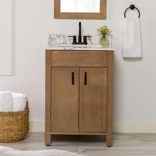 Winsome 24 in. Bath Vanity Cabinet without Top in Sand