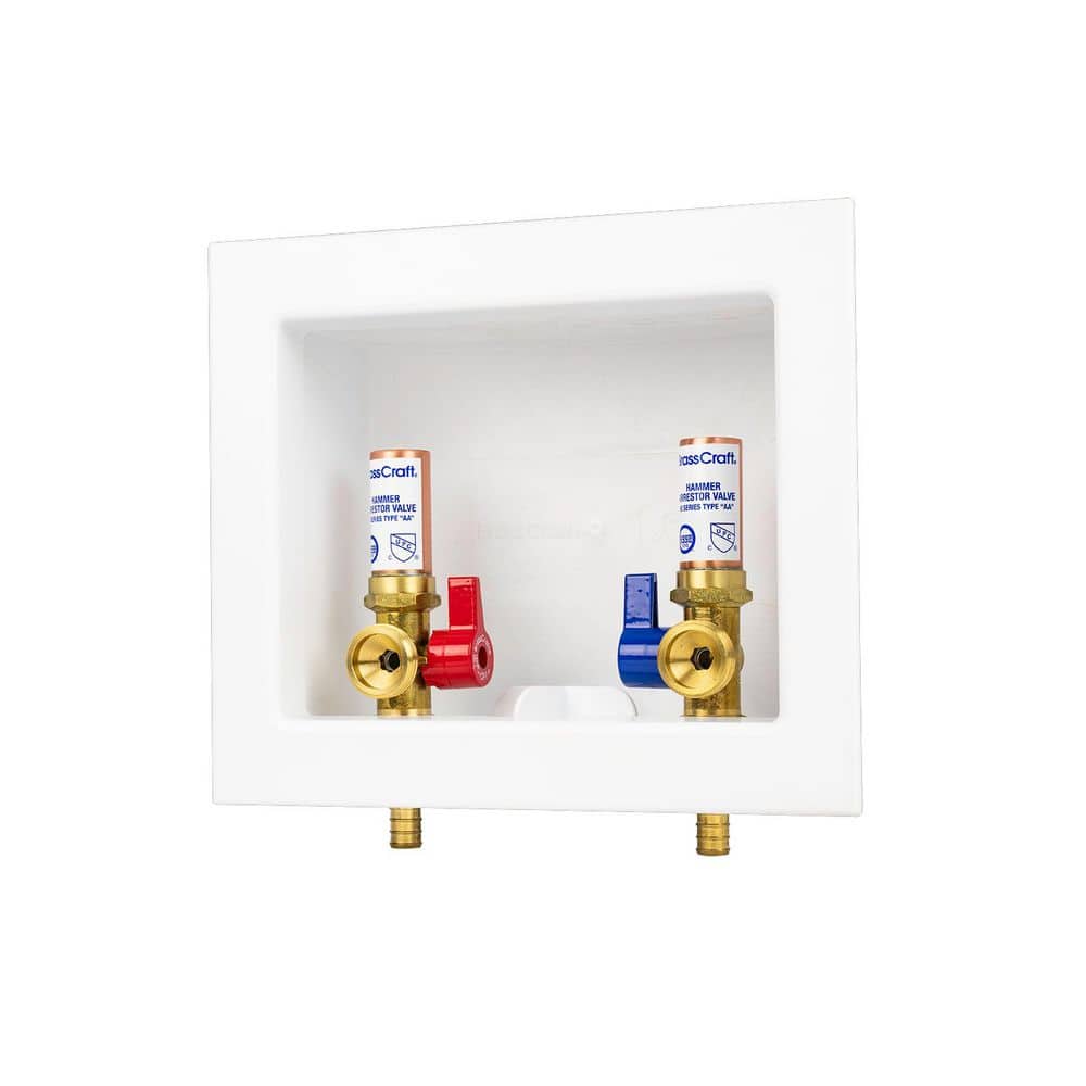 1/2 in. NOM Crimp PEX x 3/4 in. Garden Hose with 1/4 Turn Brass Ball Valves and Hammer Arrestors price history on PriceWatchPro