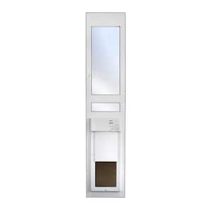 8-1/4 in. x 10 in. Power Pet Fully Automatic Patio Pet Door with Dual Pane Low-E Glass, Regular Track Height