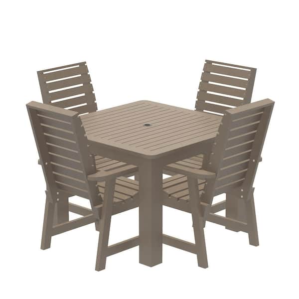 Highwood Glennville 5-Pieces Square Dining Set