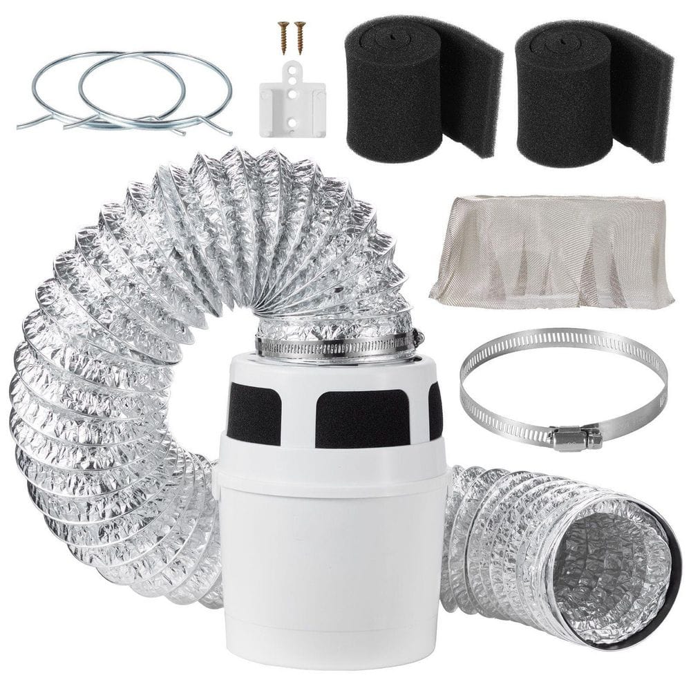 3-in-1 Indoor Dryer Vent Kit with 4 in. 5 ft. Extendable Exhaust Hose price history on PriceWatchPro