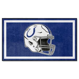 Indianapolis Colts Navy 3 ft. x 5 ft. Plush Area Rug