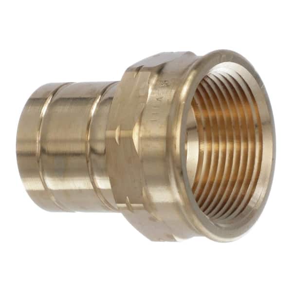 Viega ProPress 1-1/4 in. FTG x FPT Zero-Lead Bronze Street Adapter
