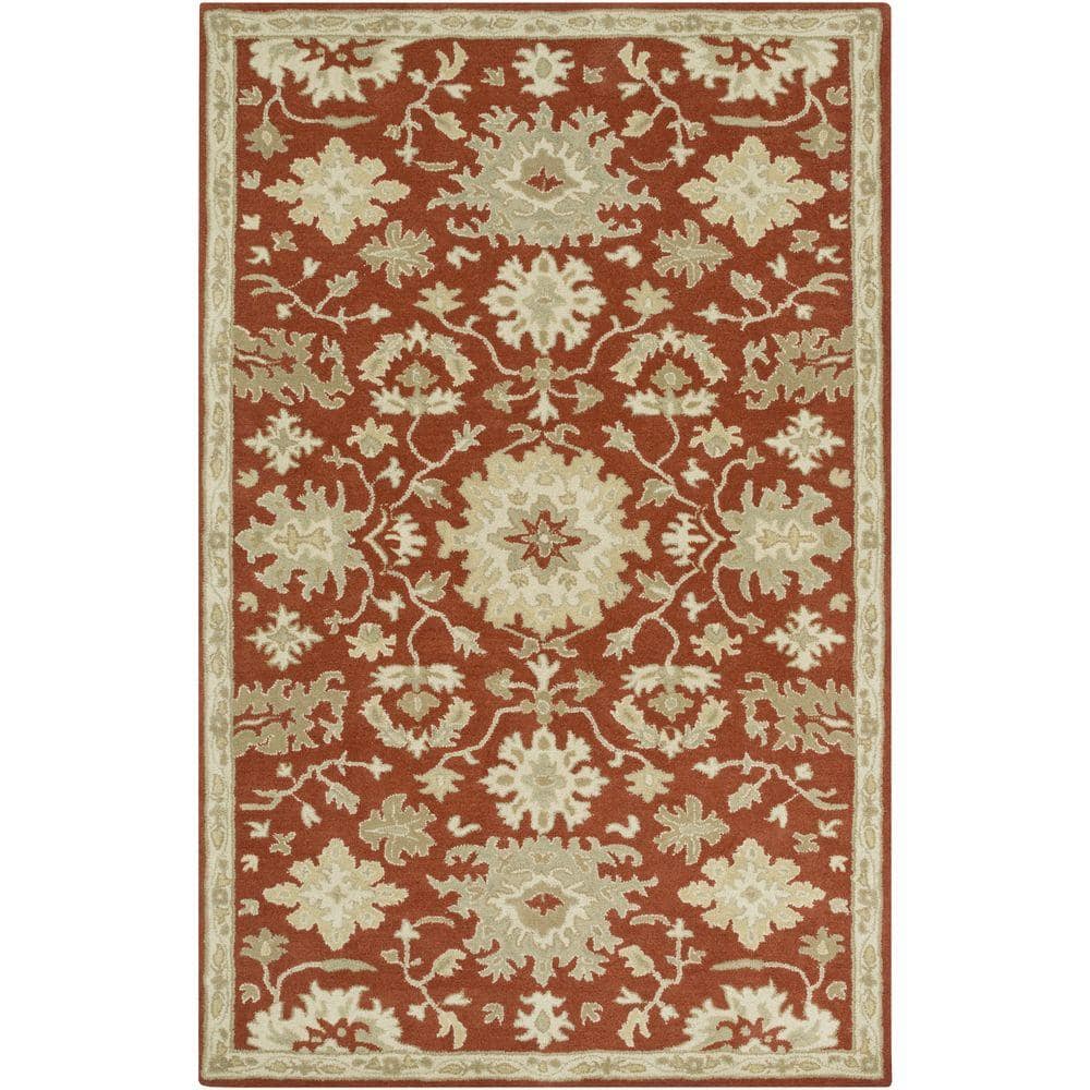 Gilgamesh Burgundy 5 ft. x 8 ft. Indoor Area Rug price history on PriceWatchPro