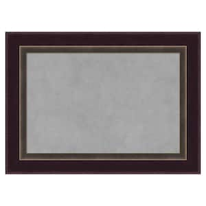 Signore Bronze 22 in. x 16 in Framed Magnetic Board