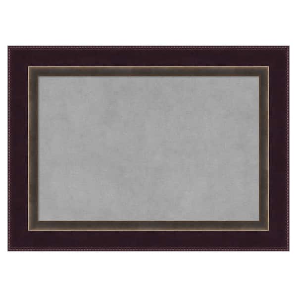 Amanti Art Signore Bronze 22 in. x 16 in Framed Magnetic Board