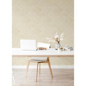 Cade Yellow Geometric Strippable Non Woven Wallpaper