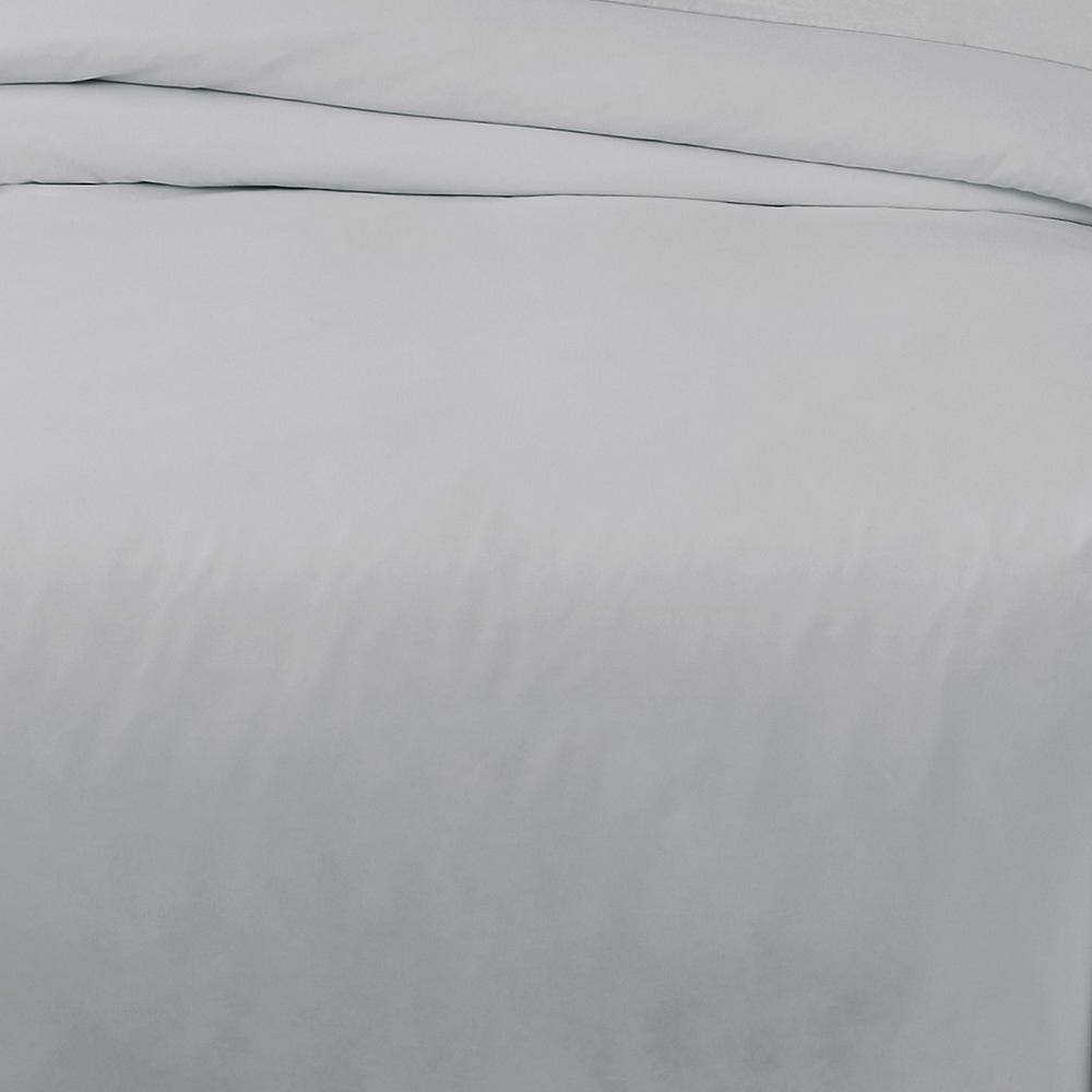 Gray Twin/Twin XL Microfiber Antimicrobial Duvet Cover Set