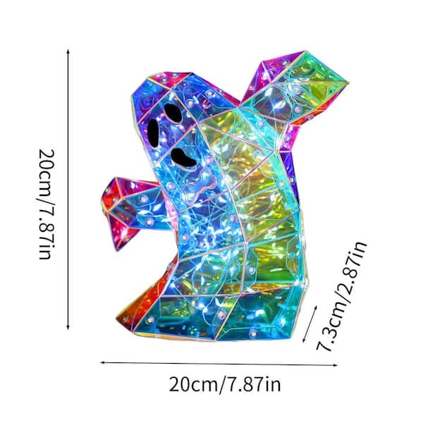 Prismatic Iridescent Spooky Ghost LED Light 22Lamps-016 - The Home