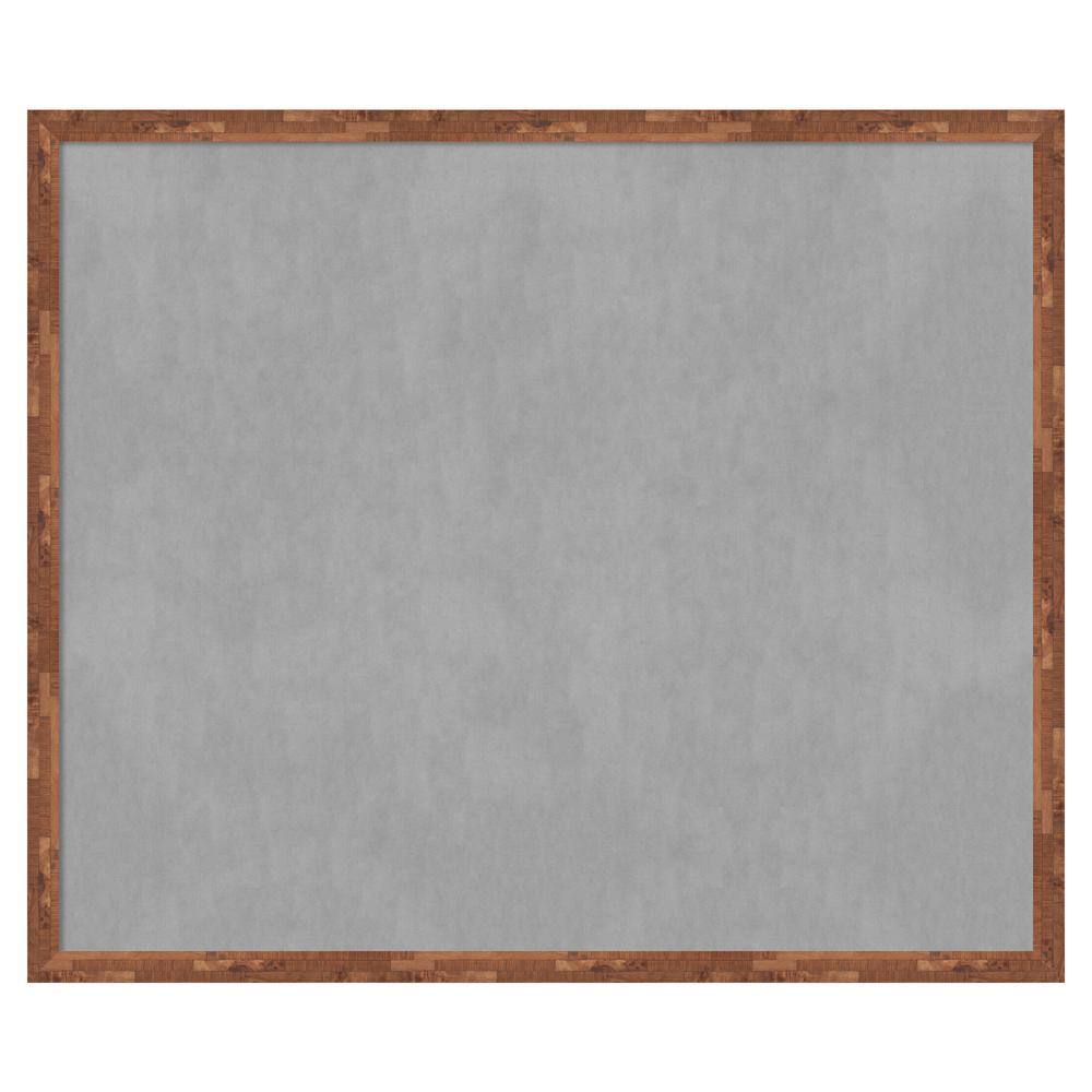 Fresco Light Pecan 51 in. x 43 in. Framed Magnetic Board price history on PriceWatchPro