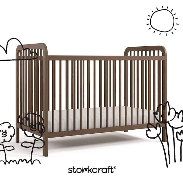 Storkcraft Pasadena Hazelnut 3-in-1 Convertible Crib 04522-508