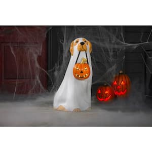 2.5 ft. LED Ghost Golden Retriever