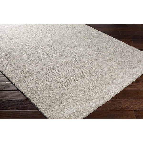 Gavic Cream Modern Abstract 6 ft. 7 in. x 9 ft. 6 in. Area Rug