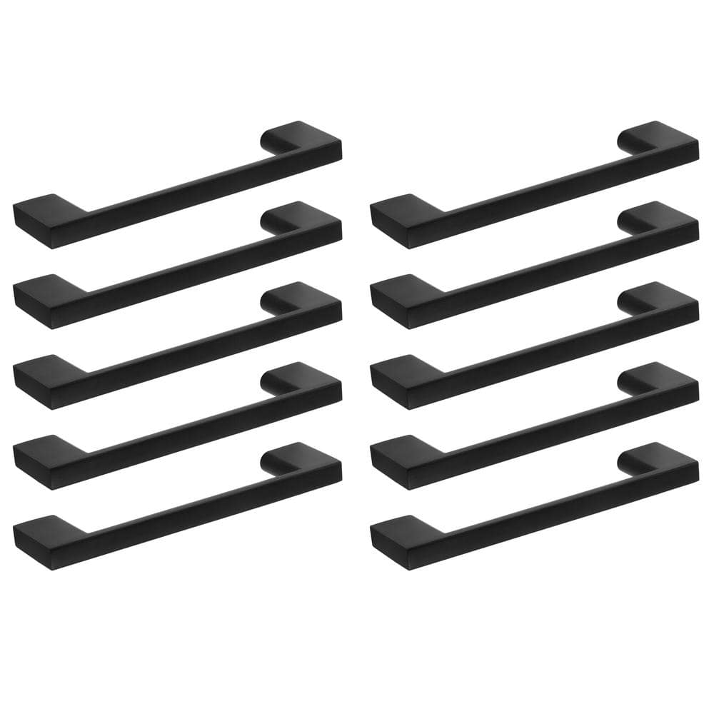 Caster Drawer Pull 3-3/4-In Center to Center(96mm) in center center Matte B