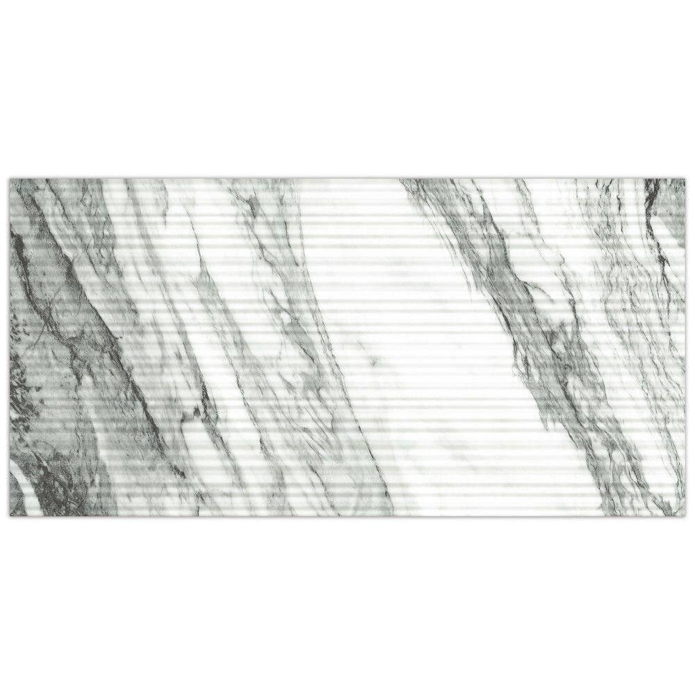 Touche Pleated Deco Zebre 6 in. x 8 in. Porcelain Floor and Wall Take Home Tile Sample price history on PriceWatchPro