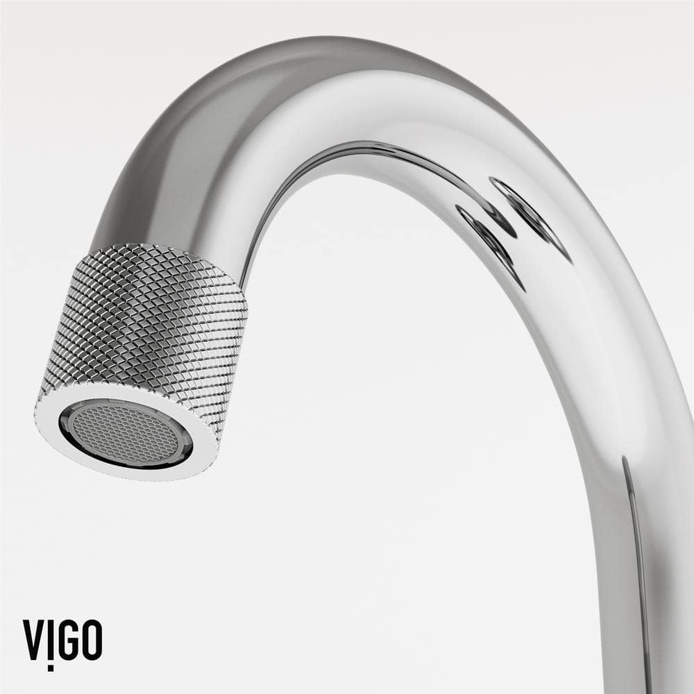 Wythe Chrome 8.5" Widespread Bathroom Faucet with Two Handles