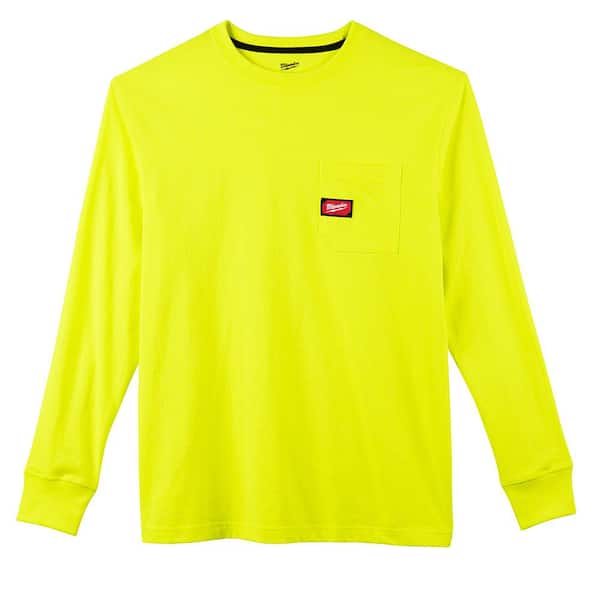 hi vis long sleeve cotton shirt